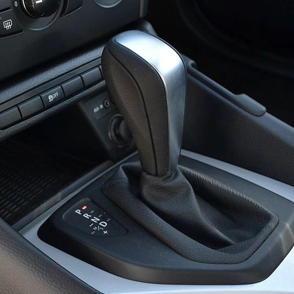 For BMW E39 E46 E53 E60 E61 E63 E64 E83 E81 E82 E87 E90 E91 E92 Original Quality Car Automatic Gear Shift Knob ABS Leather