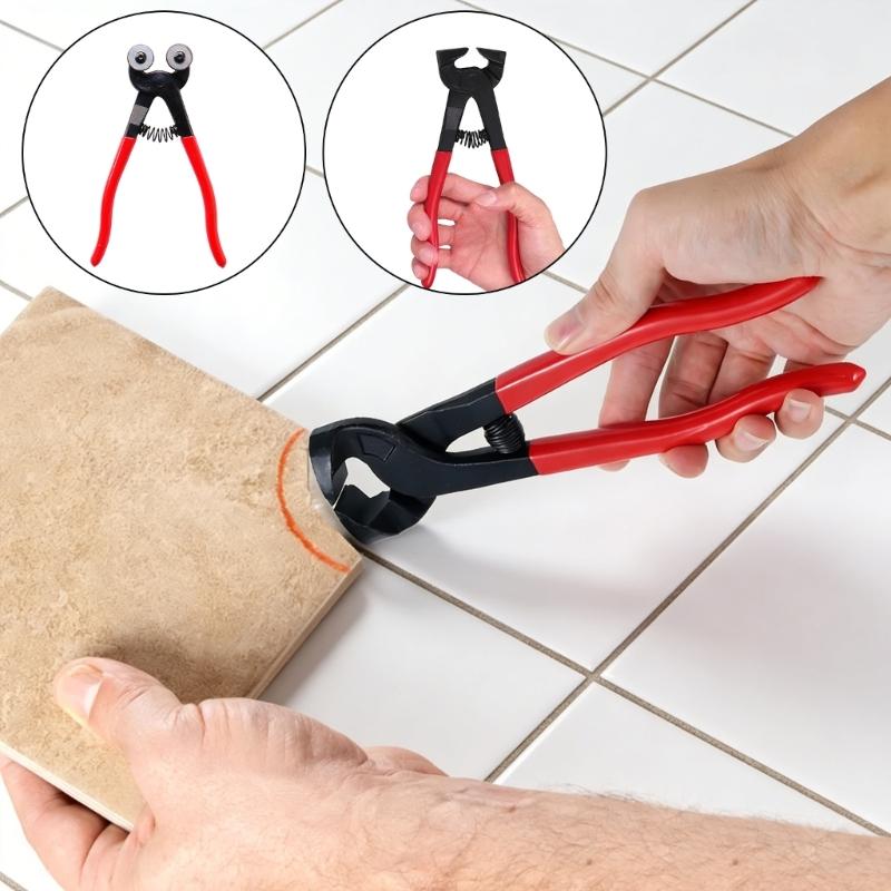 Ergonomic Tile Cutting Pliers Glass Tile Nippers For Comfortable Extended Use Ideal For DIY Enthusiasts Skilled Workers