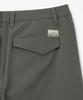 MILLO ARCHIVE Slant Cut Curved Pants [Khaki Gray]