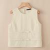 ZANZEA Women Casual Round Neck Solid Color Sleeveless Tank Tops