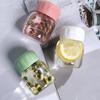 Small Fat Glass Water Cup Mini Portable Water Cup Coffee Big Cup Belly Milk Cup Water Travel Cup Cute Fat Cup J3L1