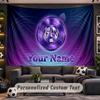 Austria Wien FC Personalized Tapestry Support Custom Name, Wall Art Home Decoration