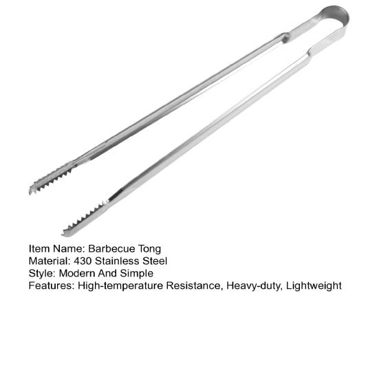 Grillklyper Serveringsklyper Varmebestandig Håndtak Multifunksjonelle Grillklyper for Kjøkken Piknik Grill Gripe Snu Pølser