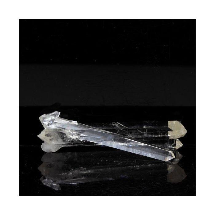 Pierres et Minéraux. Quartz biterminé. 32.33 ct. La Gardette Mine, Bourg d'Oisans, Isère, France.