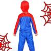 Costume di Spiderman per Carnevale, Costume in Maschera, Maschera di Spider-Man, Bambini 3 in 1 M