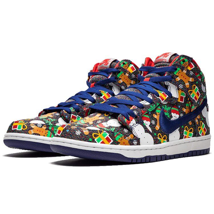 Nike SB Dunk High Concepts Pulover Crăciun Uât 2017 PS AO1559-446
