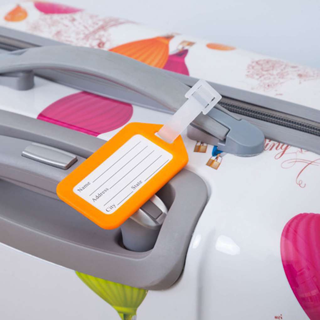 

10 шт. багажная бирка для посадочного талона, этикетка с именем, адресом, цветной билетной картой no5