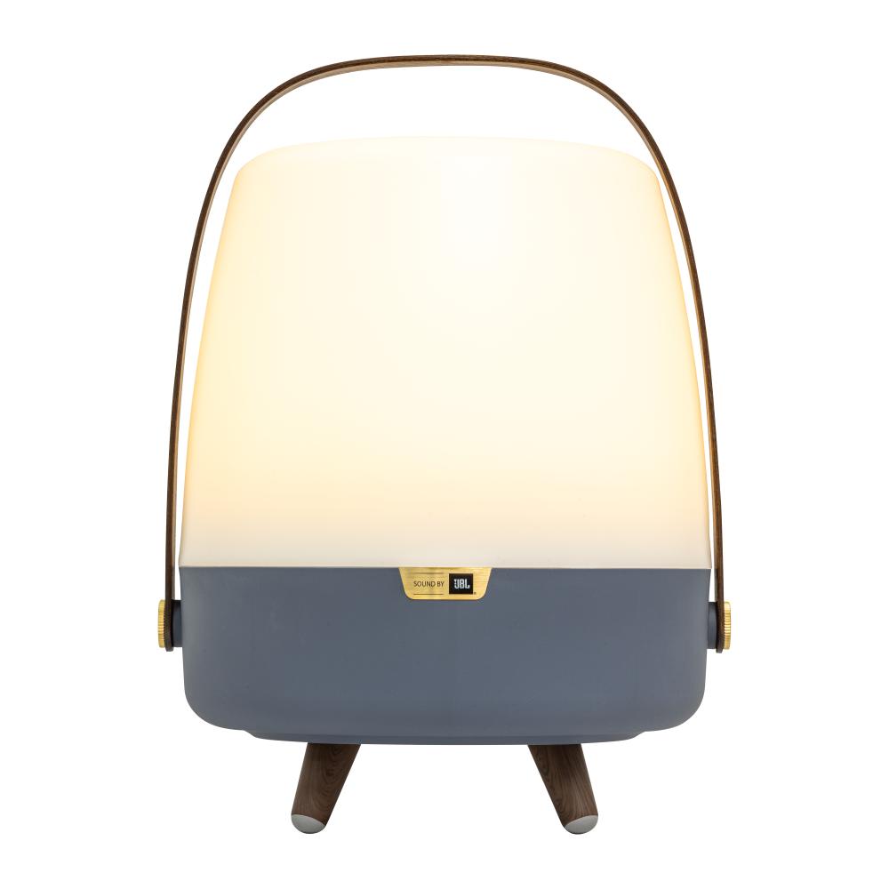 Kooduu - Lampa LED Lite-up Play 2.0 z wbudowanym głośnikiem Bluetooth (sound by JBL), Błękit oceanu, Kooduu