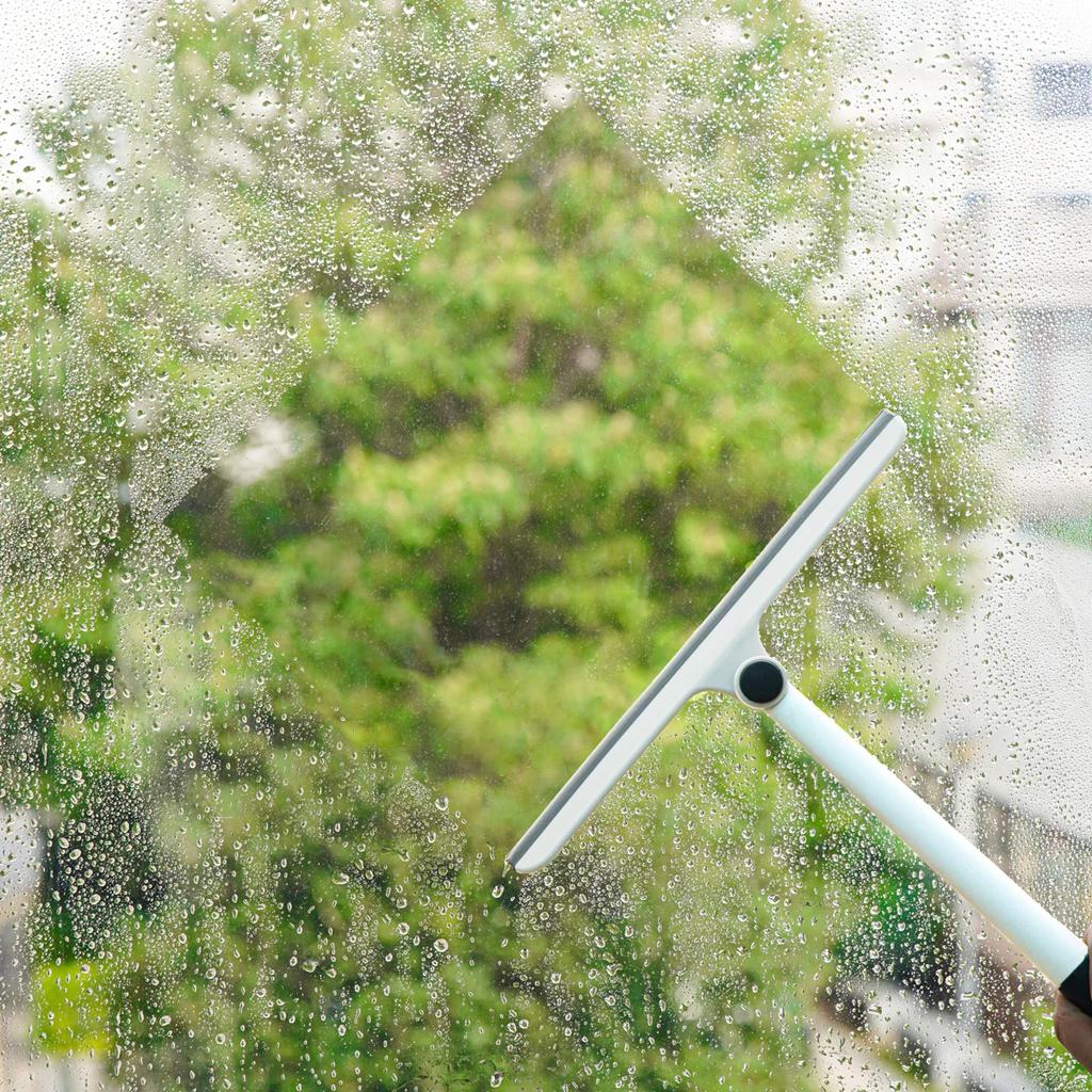 1 Stück - Drehbarer T-förmiger Glaswischer, Haushaltsfensterreiniger, Glaswischwerkzeug, Badezimmerreinigungsschaber