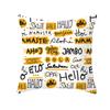 Yellow Pineapple Doublesided Printed pillow cover Short plush Suitable living rooms bedrooms sofas throw cushion cover