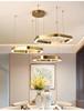 Creative Led Chandelier Gold Living Room Lamp Luxury Creative Pendant Light Shop Light Fixture Combination Staircase Lustre