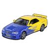 1/32 Nissan GTR R34 SKYLINE Schnelles Legierungs-Simulations-Automodell Diecasts & Spielzeugfahrzeuge und Furious Cars Dekoration Spielzeug für Kinder