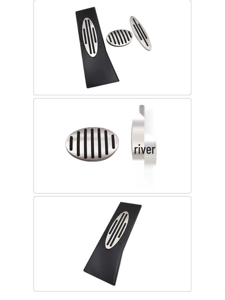 Mini Car Anti-Slip Throttle Brake Rest Pedal Set