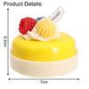 1PC Artificial Fruit Cake Biscuit Fake Food Decoration Photography Pro Food Simulation Cake Model Tea Table Decoration