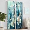Set Of 2 Versatile Polyester Transparent Curtains Home Decoration Animal Butterfly Use Bedrooms Living Rooms Curtain For Area Made