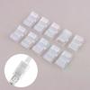 5/10/15Pcs 4Pin Solderless RGB LED Strip Connectors 10mm Quick Adapters For 5050 Multi-Color Track Lighting