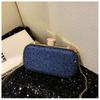 Fashion Ladies Shiny Luxury Rhinestone Decorative Clutch Bag Evening Bag Elegant Temperament Dinner Bag