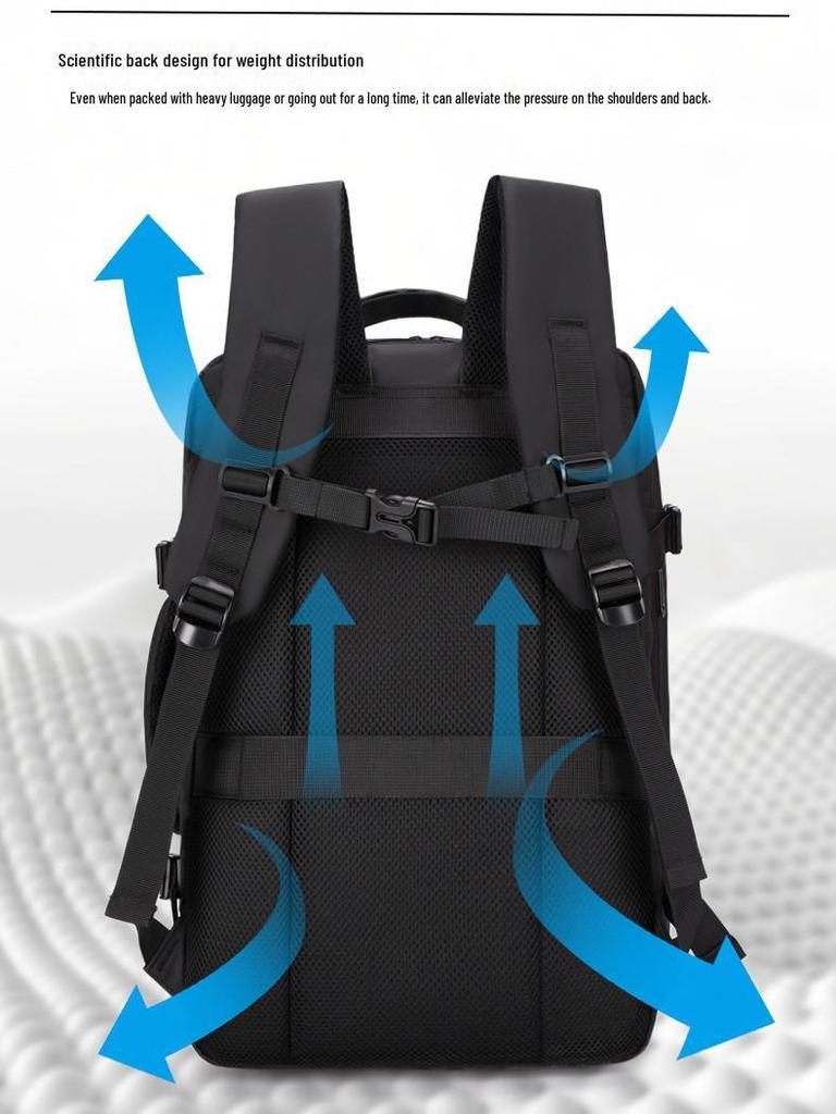 Urban Lightweight Multi-Functional Travel Backpack for Men and Women