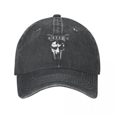 Mf Doom Baseball Caps Fashion Distressed Denim Snapback Hat for Unisex Women Outdoor Summer Adjustable Fit Caps Hat