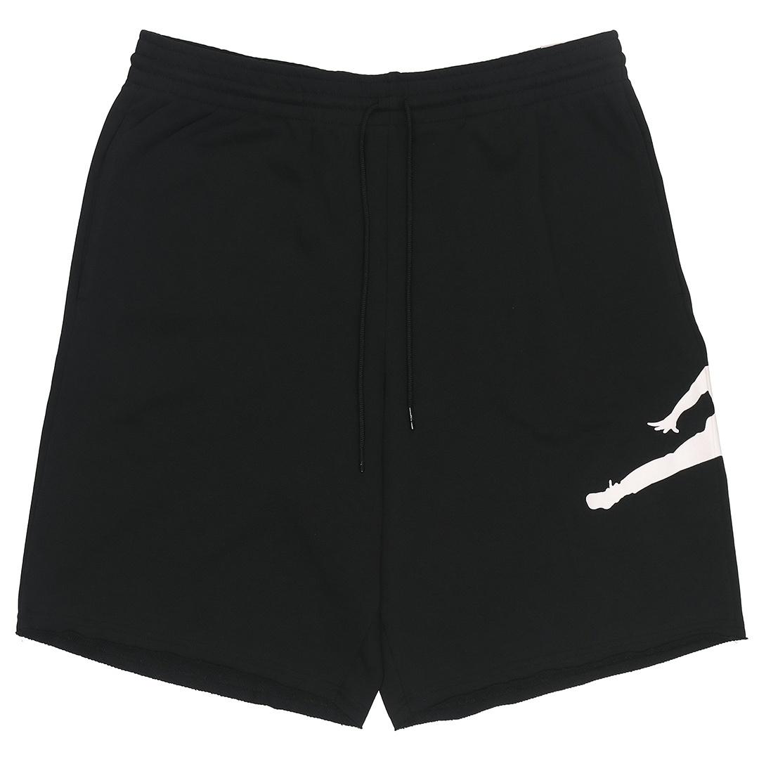 Air Jordan Jumpman Logo Printing Knit Loose Shorts Black Men s DD2324-010 XL