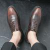 Fashion Brogue Fashionable wedding men's shoes Leisure Business Versatile Style Men's shoes for party office outdoor activities 38-44