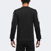 adidas Neo Men's Black Casual Knit Letter College Retro Sports Sweatshirt