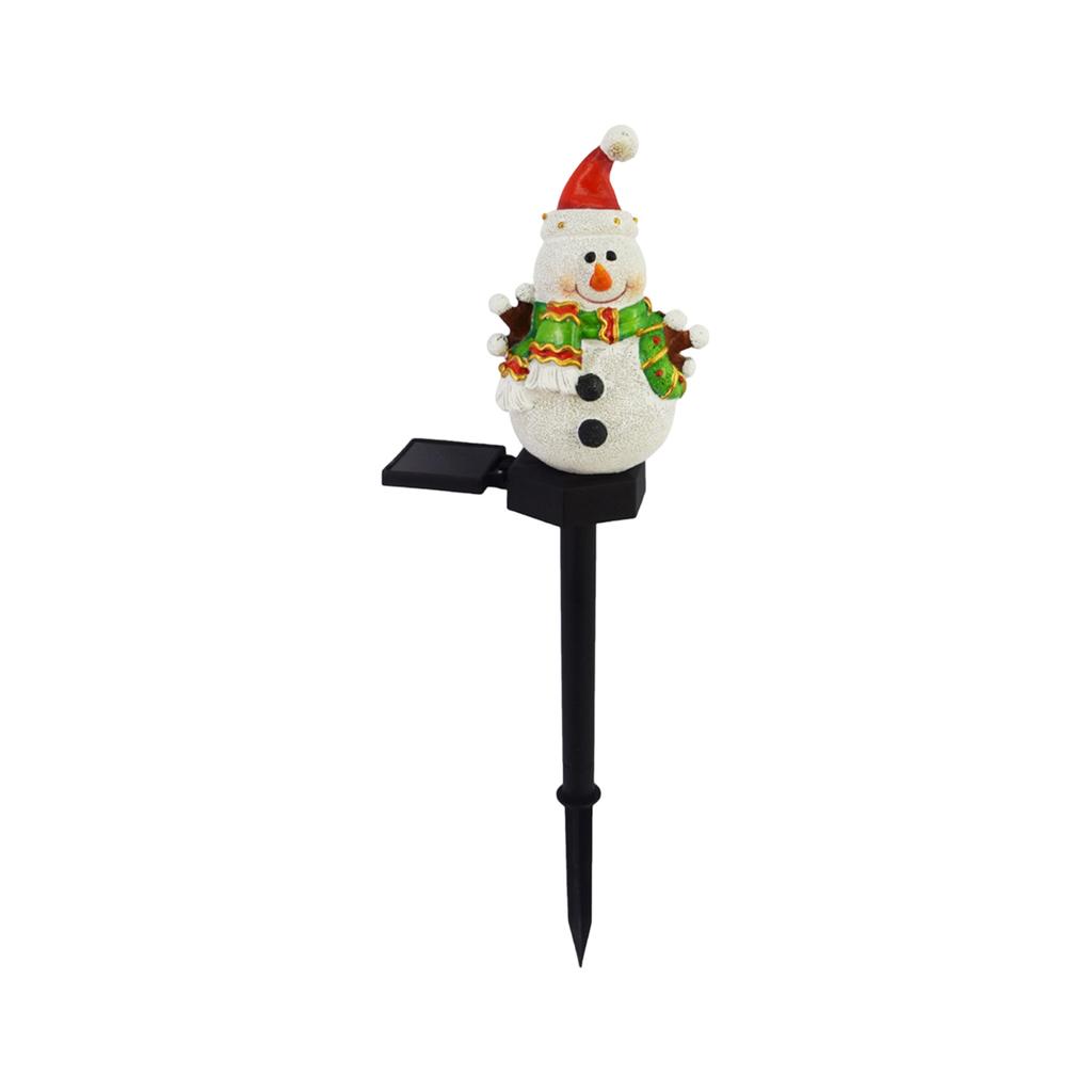 Christmas Solar Outdoor  Light Resin  Decorative Garden Courtyard  Light