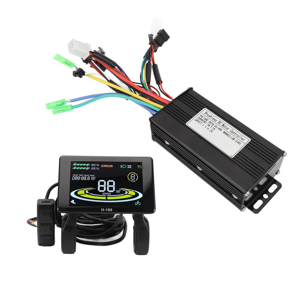 Mountain Cycle LCD Display Panel 26A 3 Mode Pure Sine Waving Brushless Controller Kit for 36V500W 36V750W 48V500W