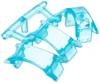 Mizuno Lunettes de Natation Junior avec Coussin 3D Bleu Eau, N3JF600021,