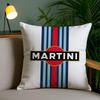 Car Cool M-Martinies Cushion Cover Plush Fabric Soft Double-Sided Printed Sofa Pillow Case Colorfast Home Decor Gift