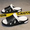 2025 summer new casual slippers couples versatile thick-bottomed sandals wear fashion trend children's dual-purpose sandals