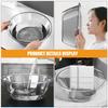 Transparent Pet Wash Basin Face Washing Laundry Kitchen Use Multipurpose Clear Household Plastic Basin Tub Household Wash Tub