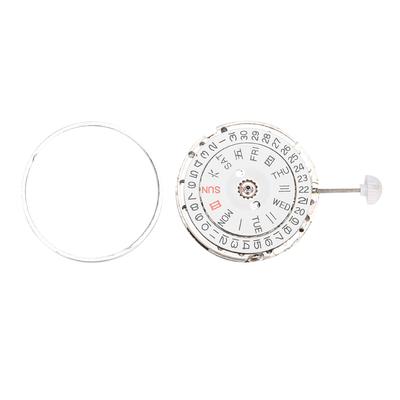 Horlogeuurwerk met Dubbele Kalender Drie Wijzers voor 8205 Uurwerk HorlogeGoud