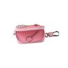 Flower Flower Remote Key Bag Leather Crystal  Keychains Key Cover  Car Accessories