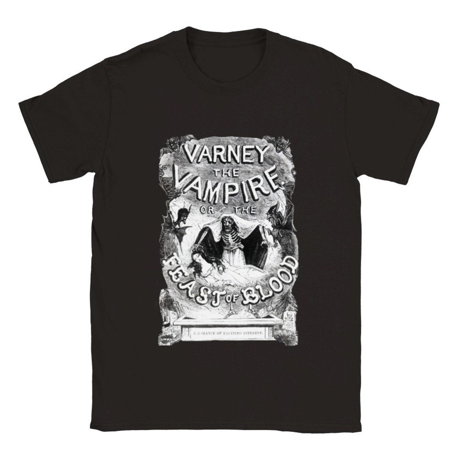 Varney The Vampire T-Shirt – Feast of Blood Unisex Tee L