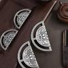 Zinc Alloy Cabinet Cupboard Drawer Pull Semi-circular Home Furniture Handle