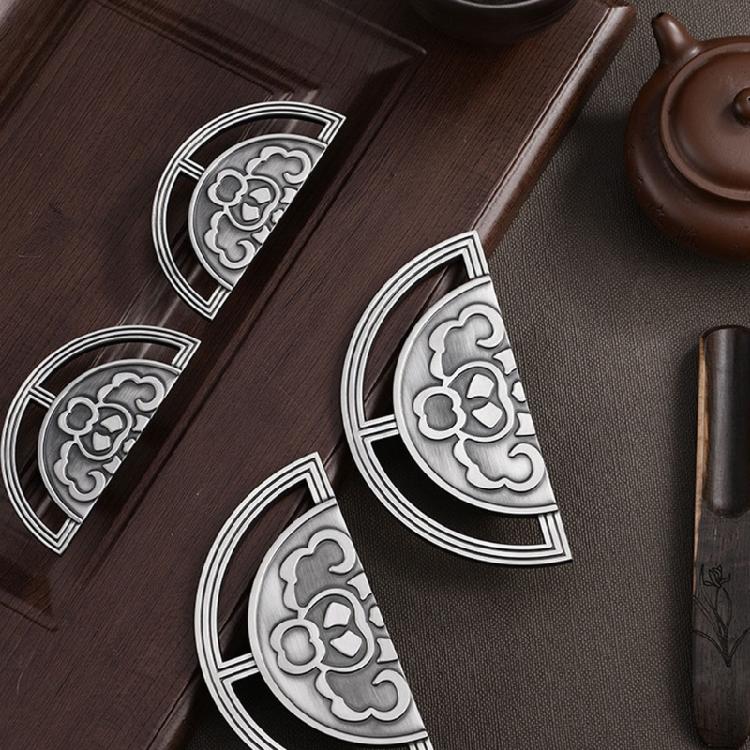 Zinc Alloy Cabinet Cupboard Drawer Pull Semi-circular Home Furniture Handle
