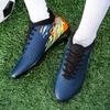 New Men Kids Soccer Shoes Cleats Football Boots Sports Long Studs Shoes for Training Competition