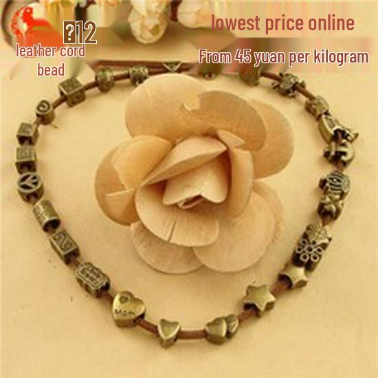 

Handmade DIY Jewelry: 200 Metal Lantern Beads, 0.8g Each (Model A3964) Antique Silver