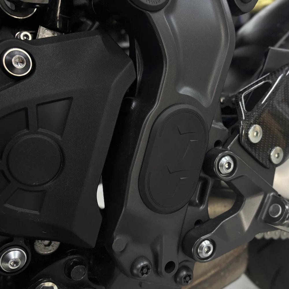 NEW For MT09 SP Frame Hole Cover Caps Plug For YAMAHA MT 09 MT-09 SP 2025 2025 2025 2025 2025 Motorcycle Frame Cap Decorati K7Z8