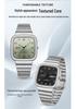 Oufanni Men's Dual Calendar Luminous Sports Watch - Fashionable Quartz Square Watch for Students