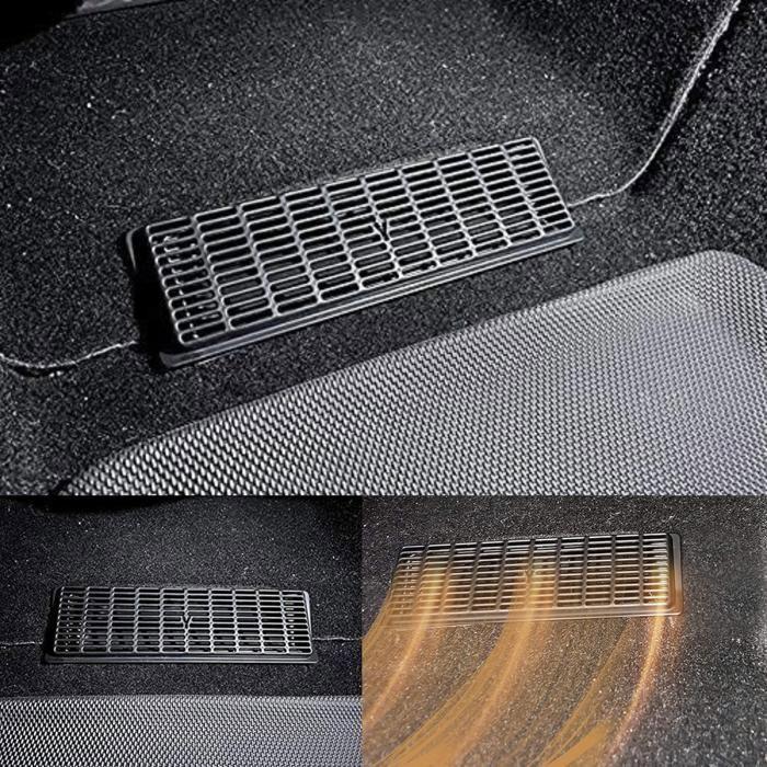 Tesla Model Y Compatible Air Vent [Pack of 2] Phonillico Under Seat Car Air Conditioning Accessories