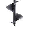 7in Wide Manual Hole Digger - 33in Spiral Drill Auger Post Hole Digger For Gardening Fence Posts & Beach Umbrella Stakes