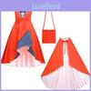 New Children's Cosplay Magical Circus Performer Character Costume Dress 81766 European American Style Milk Silk Irregular Skirt Cartoon Pattern