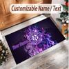 Personalized Crystal Velvet Carpet Austria Wien FC Pattern Non Slip Floor Rug