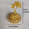 2025 Mini Crown Retro Copper Hollow Out Incense Stick Burner Holder Golden Arab Burner Catcher Home Decoration Sandalwood Censer