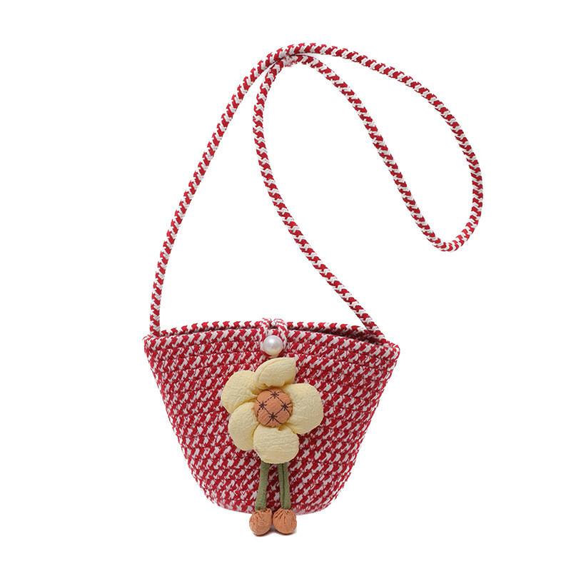 Fashionable Women's Bucket Bag With Adorable Floral Patterns Ideal For Daily Outfits
