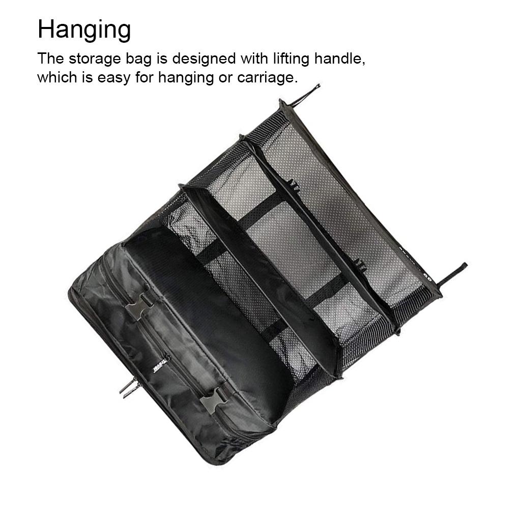 Travel Storage Bag Multi Layer Replacement Portable Household Clothes Sundries Makeup Rectangular Pouch Pocket Organizer