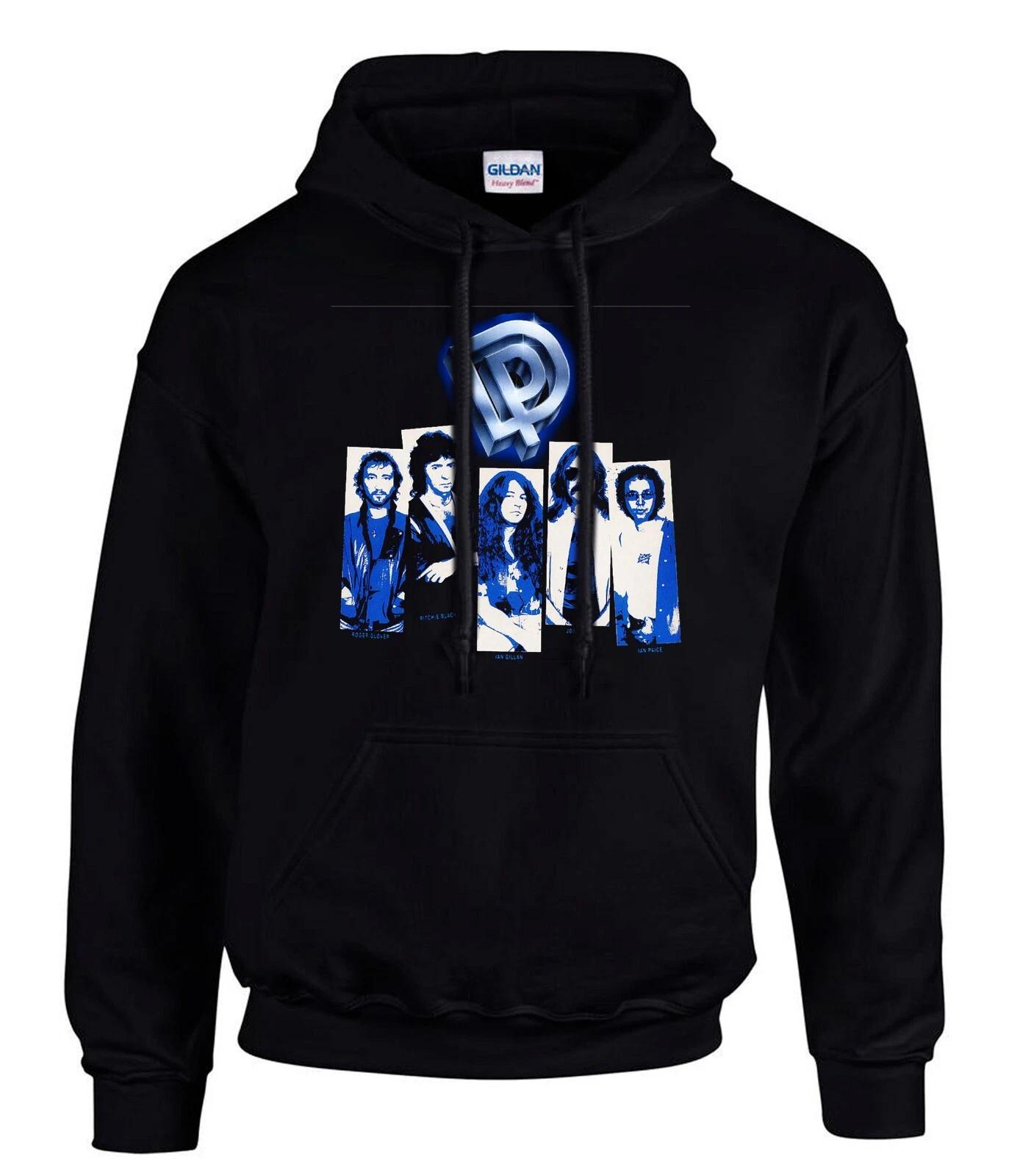 Deep purple Rock Music Schwarze Hoodies Kapuzenpullover -3091-SW XXXL