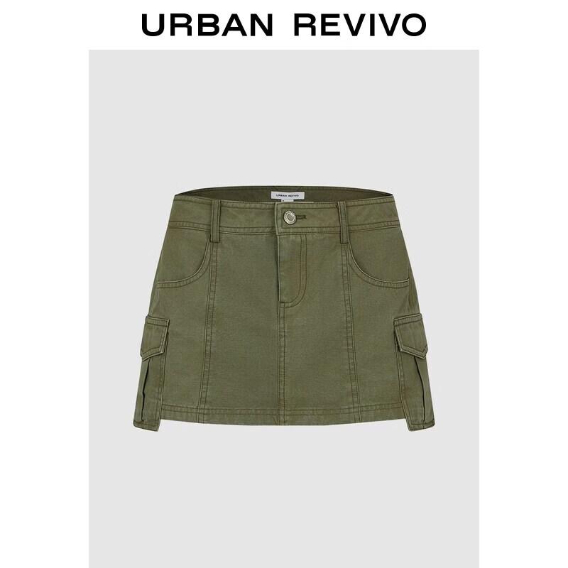 UR Women s Casual Workwear Pocket Mini Skirt L